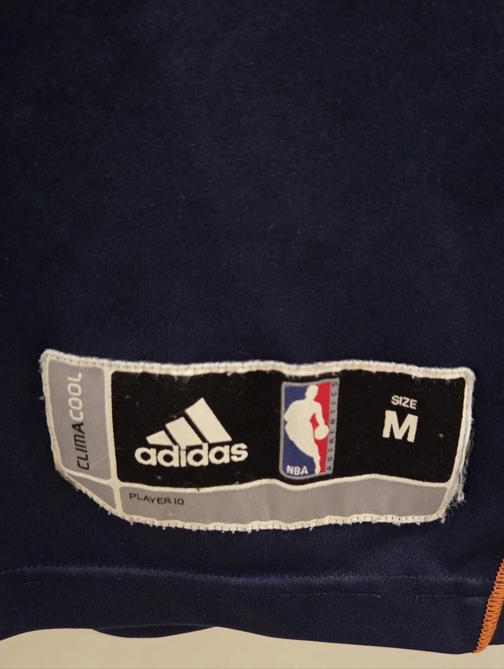 Adidas 2010 Charlotte Bobcats On-Court Shooter Long Sleeve Away Jersey - Medium